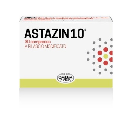 Omega Pharma Astazin10 integratore per il benessere della vista 30 compresse Omega Pharma Astazin10 integratore per il benessere della vista 30 compresse