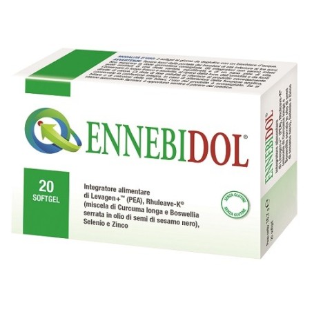 Natural Bradel Ennebidol integratore per funzionalità articolare 20 softgel Natural Bradel Ennebidol integratore per funzionalità articolare 20 softgel