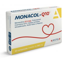 Aristeia Monacol Q10 integratore per colesterolo e trigliceridi 40 compresse