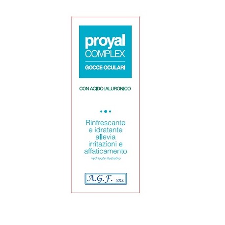 Proyal Complex gocce oculari con acido ialuronico rinfrescanti idratanti 15 ml