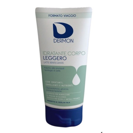 Dermon Idratante Corpo Leggero latte emolliente nutriente 100 ml Dermon Idratante Corpo Leggero latte emolliente nutriente 100 ml