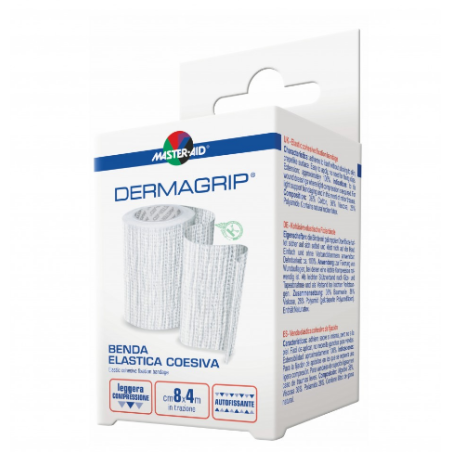 MASTER-AID Dermagrip Benda Elastica 8X4 MASTER-AID Dermagrip Benda Elastica 8X4