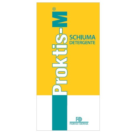 Proktis-m Schiuma Detergente lenitiva emolliente della mucosa perianale 150 ml Proktis-m Schiuma Detergente lenitiva emolliente della mucosa perianale 150 ml