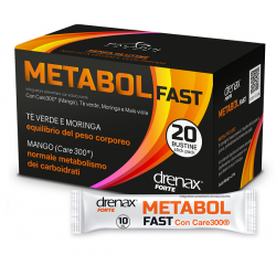 Drenax Metabol Fast integratore per equilibrio del peso corporeo 20 stick pack