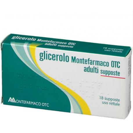 GLICEROLO (MONTEFARMACO)*AD 18 supp 2.250 mg