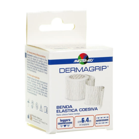 MasterAid Dermagrip Benda Elastica 6x4 MasterAid Dermagrip Benda Elastica 6x4