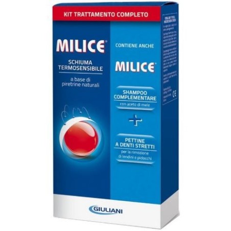 Milice Mousse Capelli Parassitosi + Shampoo Milice Mousse Capelli Parassitosi + Shampoo