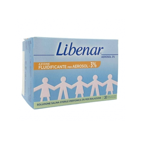 LIBENAR AEROSOL 3% IPERTONICA 30 FIALE LIBENAR AEROSOL 3% IPERTONICA 30 FIALE