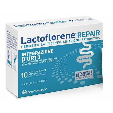 Lactoflorene Repair Fermenti Lattici Per Il Benessere Intestinale 10 Bustine