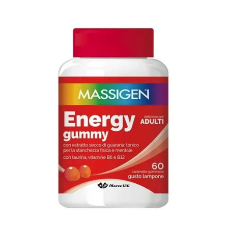MASSIGEN ENERGY GUMMY 60 CARAMELLE MASSIGEN ENERGY GUMMY 60 CARAMELLE