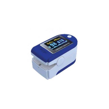 SATURIMETRO PORTATILE BLU CON INDICE PERFUSIONALE