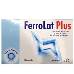 Carepharm Ferrolat Plus integratore per difese immunitarie 20 capsule