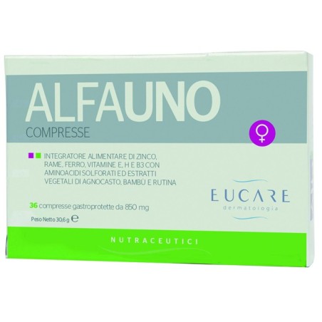 Eucare Alfauno integratore per unghie e capelli 36 compresse Eucare Alfauno integratore per unghie e capelli 36 compresse