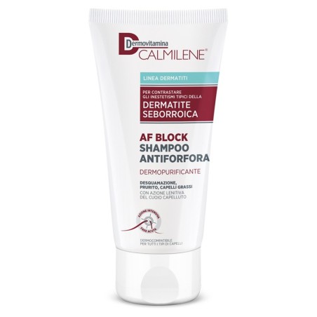 Dermovitamina Calmilene AF Block Shampoo Antiforfora dermopurificante dermatite seborroica 200 ml Dermovitamina Calmilene AF Block Shampoo Antiforfora dermopurificante dermatite seborroica 200 ml