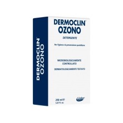 Linker Dermoclin Ozono Detergente a pH fisiologico azione antisettica per tutto il corpo 250 ml