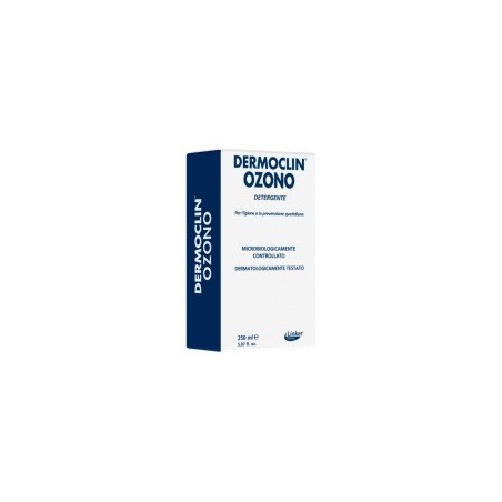 Linker Dermoclin Ozono Detergente a pH fisiologico azione antisettica per tutto il corpo 250 ml