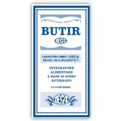 Butir integratore a base di sodio butirrato per disturbi intestinali 30 compresse