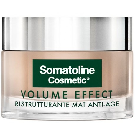 Somatoline Cosmetic Volume Effect Ristrutturante Mat Anti Age trattamento antietà viso opacizzante 50 ml
