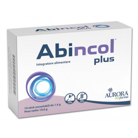 Abincol Plus integratore per l'equilibrio della flora intestinale 14 stick orosolubili