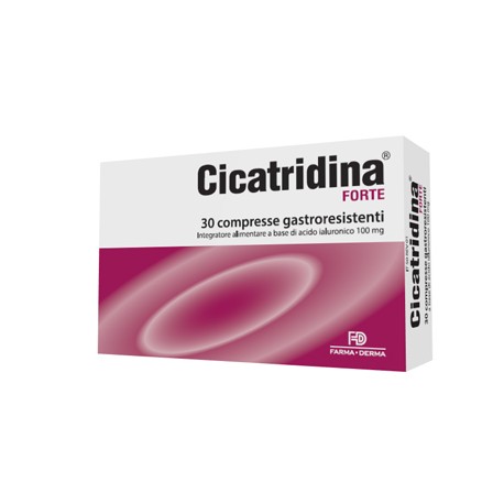 Cicatridina Forte integratore con acido ialuronico per favorire la riparazione dei tessuti 30 compresse