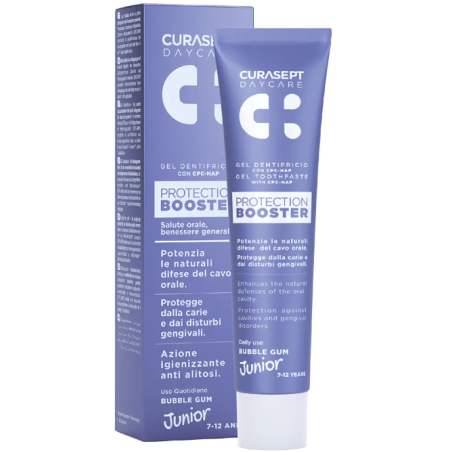 CURASEPT DAYCARE DENTIFRICIO PROTECTION BOOSTER JUNIOR 50 ML CURASEPT DAYCARE DENTIFRICIO PROTECTION BOOSTER JUNIOR 50 ML