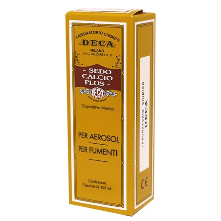 Sedo Calcio Plus per lubrificare e pulire il cavo orofaringeo per aerosol e fumenti 100 ml Sedo Calcio Plus per lubrificare e pulire il cavo orofaringeo per aerosol e fumenti 100 ml