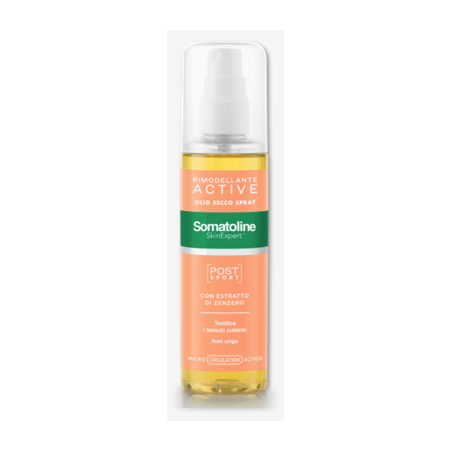 Somatoline Cosmetic rimodellante active olio secco spray post sport 125 ml Somatoline Cosmetic rimodellante active olio secco spray post sport 125 ml