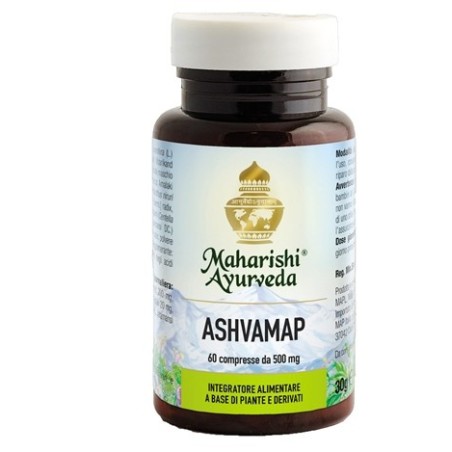Ashvamap 60 Compresse - Preparato Vegetale Ayurvedico per il Sonno Ashvamap 60 Compresse - Preparato Vegetale Ayurvedico per il Sonno