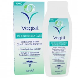 Vagisil Incontinence Care Detergente Intimo 2in1 Lenisce & Rinfresca per Perdite Urinarie 250ml