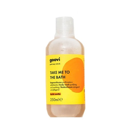 Goovi Take Me to the Bath bagnoschiuma purificante karitè vaniglia 250 ml Goovi Take Me to the Bath bagnoschiuma purificante karitè vaniglia 250 ml