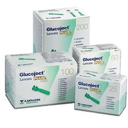 Glucoject Lancets Plus Lancette pungidito sterili monouso 33G 200 pezzi