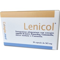 Lenicol Integratore per Sistema digerente e Regolarità intestinale 36 capsule
