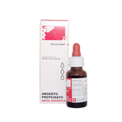 Argento Proteinato Nova Argentia 2% gocce nasali e auricolari 10 ml