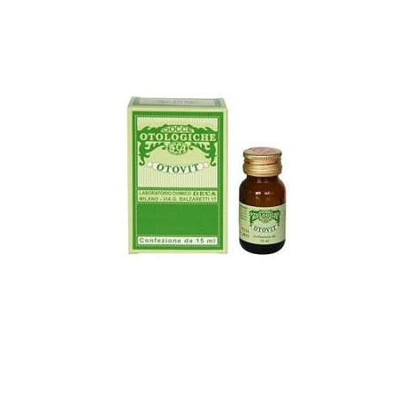 Otovit Gocce 15 ml - Gocce Auricolari Emollienti per Dermatite Otovit Gocce 15 ml - Gocce Auricolari Emollienti per Dermatite