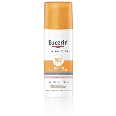 Eucerin Sun Pigment Control Tinted SPF50+ Medium Protezione Solare Colorata 50ml