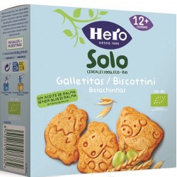 Hero Solo Cereali 100% Bio Biscottini a forma di animali 100 g