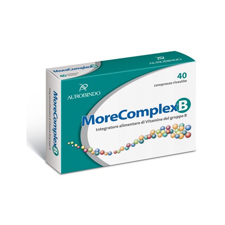 Morecomplex B integratore vitamine del gruppo B 40 compresse