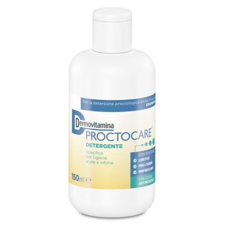 Dermovitamina Proctocare Detergente per igiene intima e anale 150 ml Dermovitamina Proctocare Detergente per igiene intima e anale 150 ml