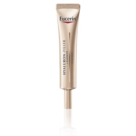 Eucerin Hyaluron-Filler + Elasticity Contorno Occhi SPF 15 anti age pelle matura 15 ml