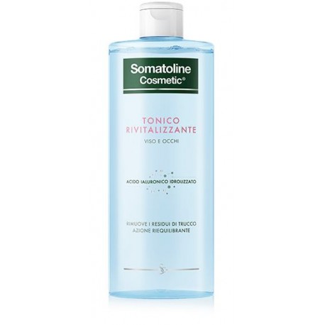 Somatoline Cosmetic Tonico rivitalizzante viso e occhi lozione multiattiva rigenerante 400 ml