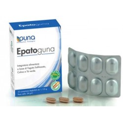 Epatoguna 32 Compresse - Integratore per il Benessere del Fegato