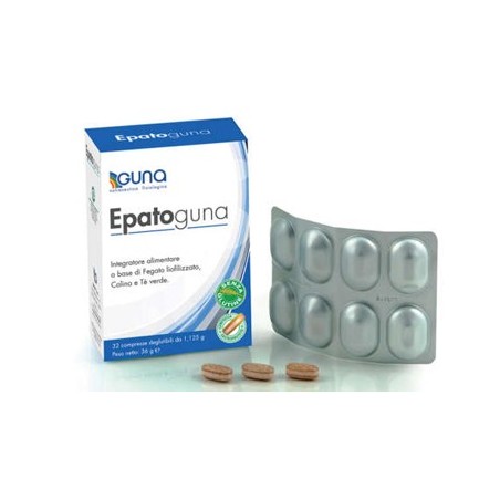 Epatoguna 32 Compresse - Integratore per il Benessere del Fegato Epatoguna 32 Compresse - Integratore per il Benessere del Fegato