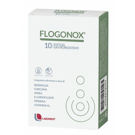 Uriach Flogonox integratore per tensione localizzata 10 capsule gastroprotette