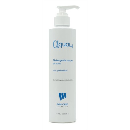 Aqua4 Detergente Corpo con Prebiotico normalizzante per flora microbica 300ml Aqua4 Detergente Corpo con Prebiotico normalizzante per flora microbica 300ml