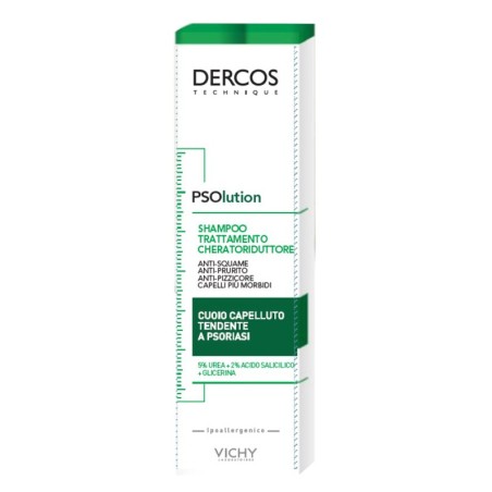 Vichy Dercos Psolution Shampoo cheratoriduttore per psoriasi 200 ml Vichy Dercos Psolution Shampoo cheratoriduttore per psoriasi 200 ml