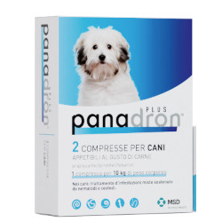 Panadron Plus 2 compresse veterinarie per parassiti intestinali