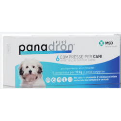 Panadron Plus - 6 compresse veterinarie per i parassiti intestinali dei cani