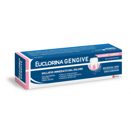 Euclorina Gengive Gel per gonfiore e sanguinamento orale 30 ml