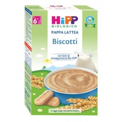 Hipp Biologico Pappa Lattea Biscotto - Alimento per Svezzamento 250 g