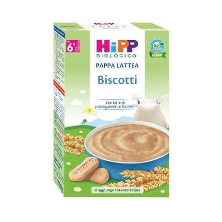 Hipp Biologico Pappa Lattea Biscotto - Alimento per Svezzamento 250 g